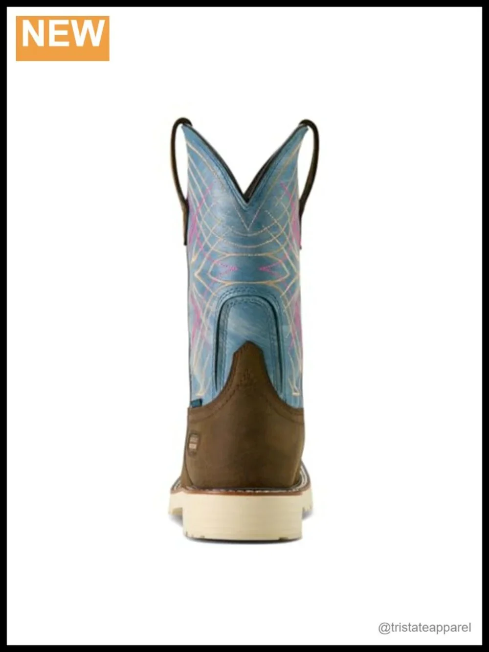 Ariat Women's Activator Waterproof Wide Square Toe Work Boot
